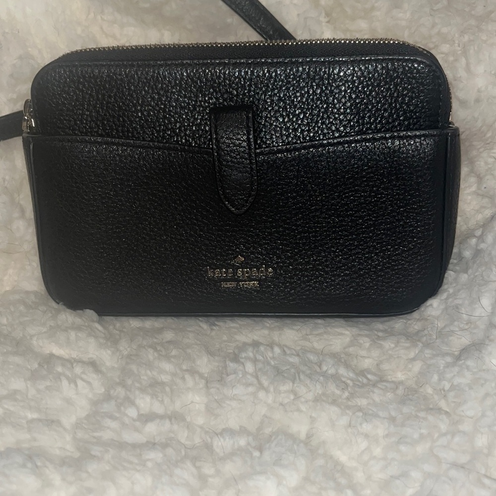 Kate, spade Leila small tab crossbody black
